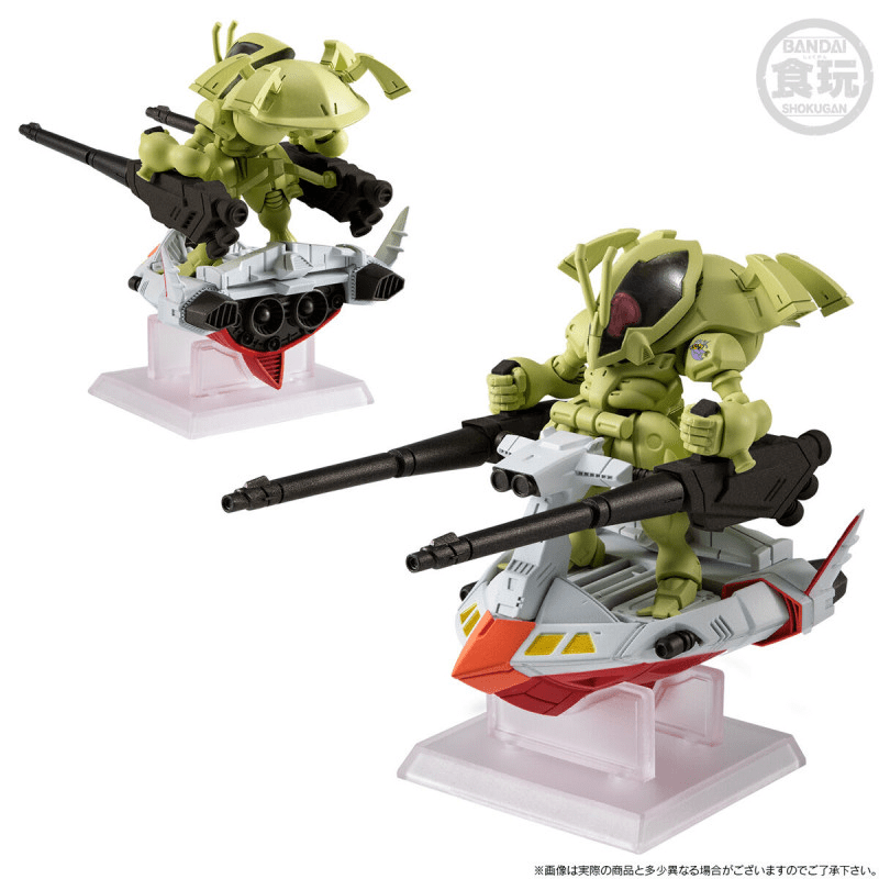 Premium Bandai Candy Toy FW GUNDAM CONVERGE Mobile Suit Crossbone Gundam STEEL SEVEN A TEAM SET W/O GUM - Image 3
