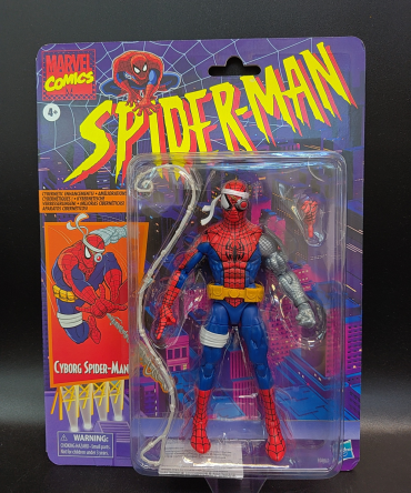 [Ready Stock] HASBRO - Marvel Legends Retro Series Spider-Man Cyborg