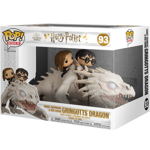 Funko POP Ride: Dragon w/Harry, Ron, & Hermione