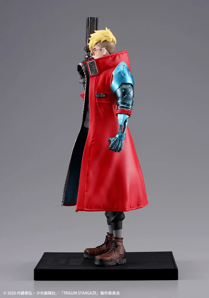 Kotobukiya (GP012) Trigun Stampede: Vash the Stampede Trigun Stampede Oshi Works 1/7 Pre-Painted PVC Statue - Image 7
