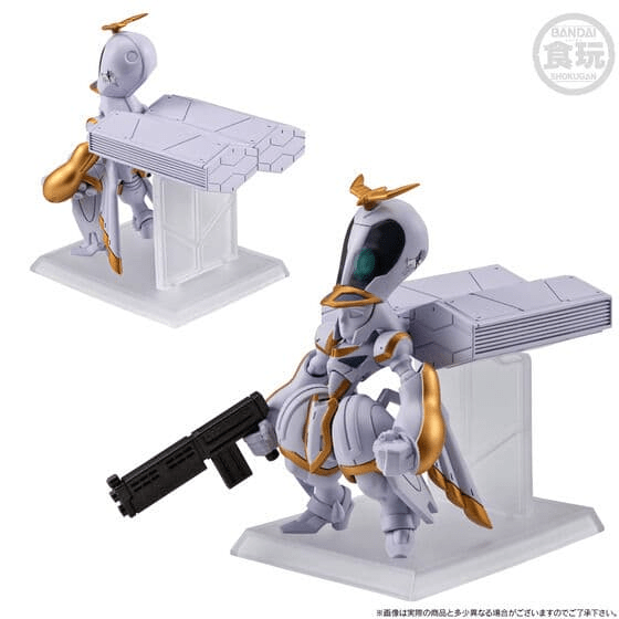Premium Bandai Candy Toy FW GUNDAM CONVERGE MOBILE SUIT CROSSBONE GUNDAM STEEL SEVEN ANGEL DIONA & ICARUS SET W/O GUM - Image 7