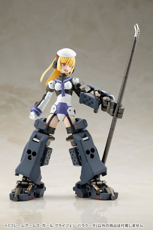 Kotobukiya (FG193) Frame Arms Girl - FAG Greifen Barracuda Non Scale Plastic Model Kit - Image 15