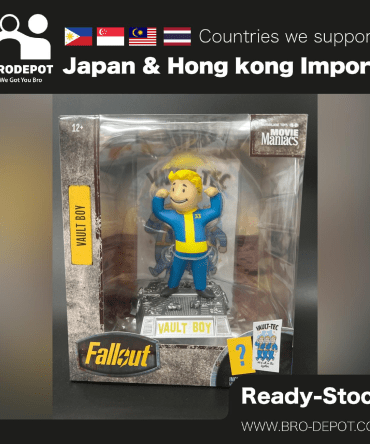 [Ready stock] McFarlane MOVIE MANIACS 6IN POSED - FALLOUT VAULT BOY - VAULT BOY (SSN 2) V1
