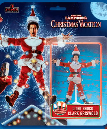 Mezco Toyz 5 Points National Lampoon's Christmas Vacation Clark Criswold Roof Shock