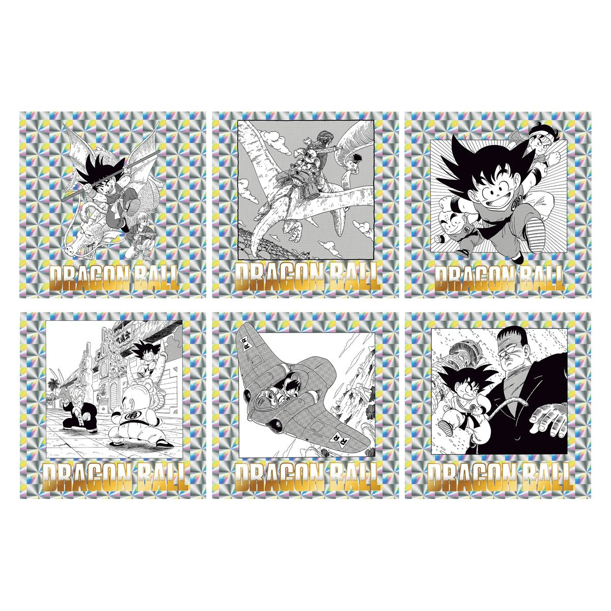 Bandai Candy Toy Dragon Ball 40th Anniversary Original Illustration Seal Wafer 2 (25-276) - Image 7