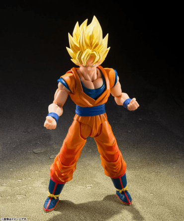 [Ready stock] Bandai Tamashii Nations S.H.Figuarts Dragon Ball Z SUPER SAIYAN SON GOKU 〈THE GAMES BEGIN〉
