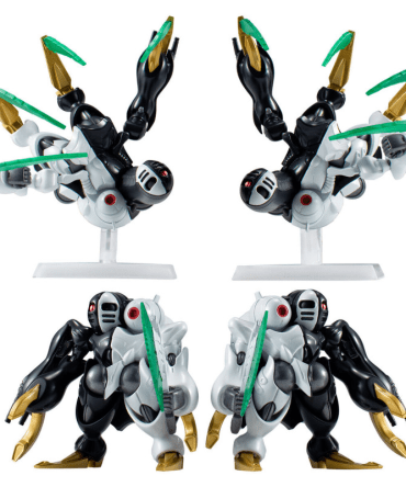 Bandai Candy Toy FW GUNDAM CONVERGE MOBILE SUIT CROSSBONE GUNDAM STEEL SEVEN DICTUS SET W/O GUM