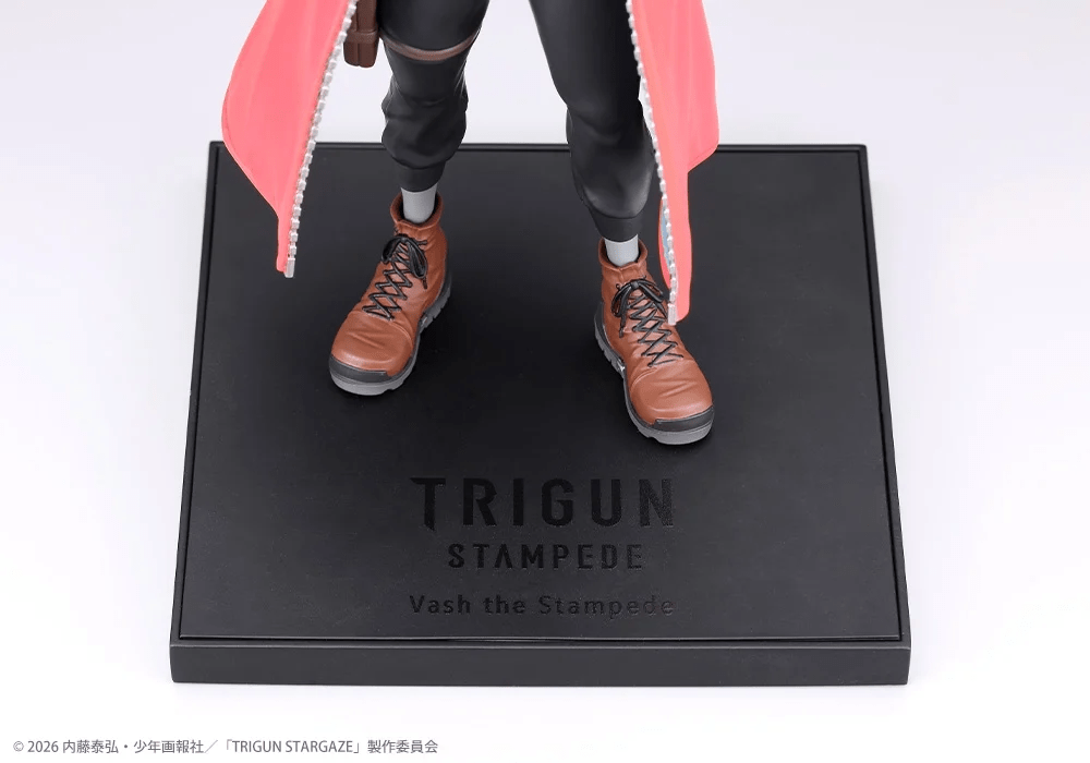 Kotobukiya (GP012) Trigun Stampede: Vash the Stampede Trigun Stampede Oshi Works 1/7 Pre-Painted PVC Statue - Image 11