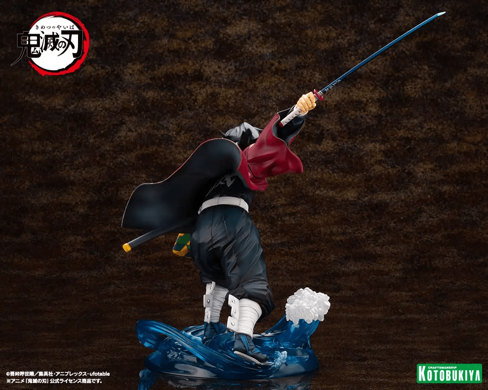 Kotobukiya (PV417) Demon Slayer: Kimetsu no Yaiba ARTFX J Giyu Tomioka 1/8 Pre-Painted PVC Statue (Re-run) - Image 6