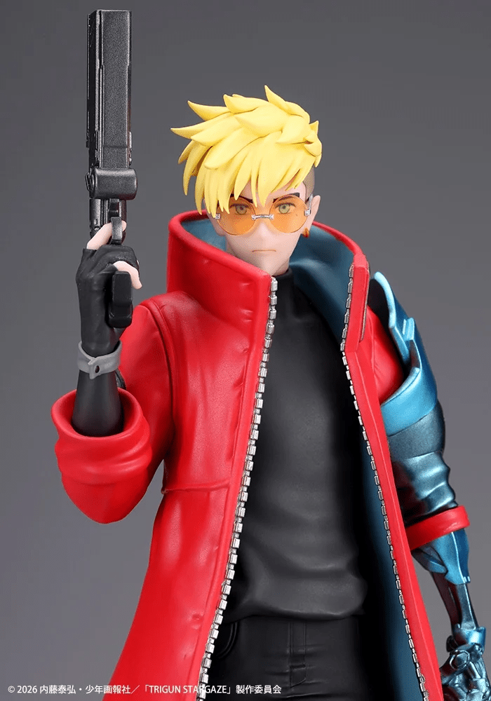 Kotobukiya (GP012) Trigun Stampede: Vash the Stampede Trigun Stampede Oshi Works 1/7 Pre-Painted PVC Statue - Image 9