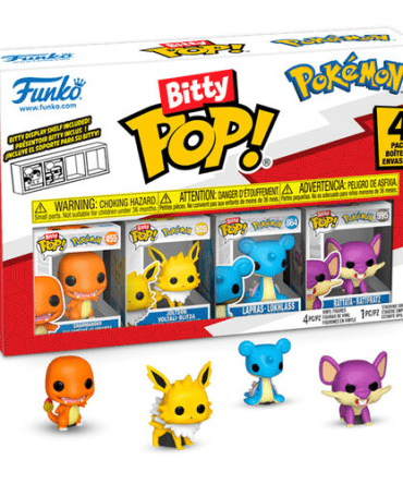 Funko Bitty POP: Pokemon- Charmander 4PK