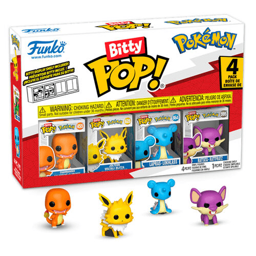 Funko Bitty POP: Pokemon- Charmander 4PK