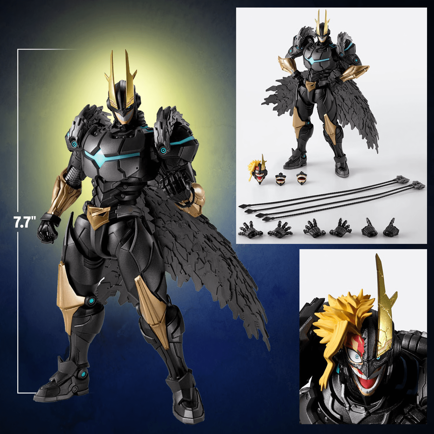 Bandai S.H.Figuarts My Hero Academia ARMORED ALL MIGHT - Image 11