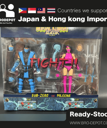 [Ready stock] McFarlane MORTAL KOMBAT 2PK - SUB-ZERO VS MILEENA (KLASSICS)