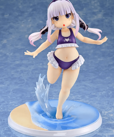 Kaitendoh 1/6 Miss Kobayashi's Dragon Maid: Kanna Kamui: Excited to Wear a Swimsuit at Home Ver. (Purple)