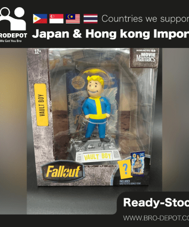 [Ready stock] McFarlane MOVIE MANIACS 6IN POSED - FALLOUT VAULT BOY - VAULT BOY (SSN 2) V2 (CHASE)