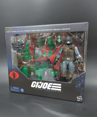 [Ready Stock] HASBRO-G.I. Joe Classified Series #170, Ghost Viper & D.I.R.E. (Dread-Inducing Responsive Energy) Beasts