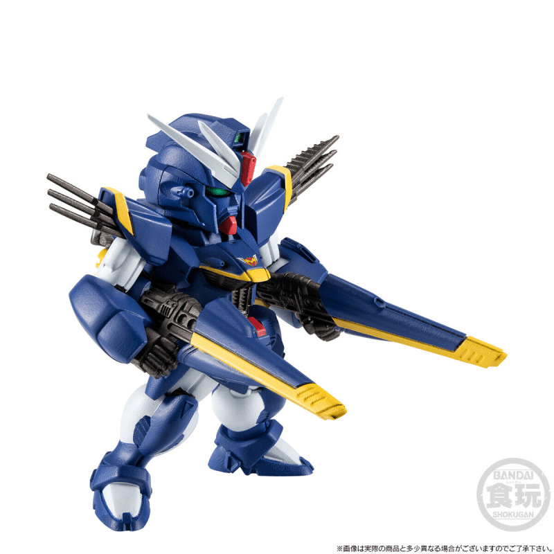 Premium Bandai Candy Toy FW GUNDAM CONVERGE MOBILE SUIT CROSSBONE GUNDAM STEEL SEVEN B TEAM SET W/O GUM - Image 8