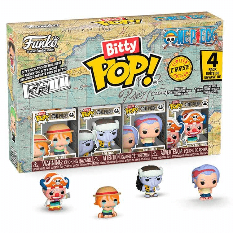 Funko Bitty POP: One Piece- Nami 4pk - Image 2