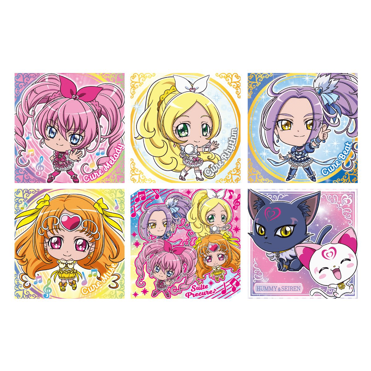 Bandai Candy Toy Niformation PreCure All Stars Seal Wafer 3 (25-276)