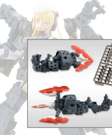 Kotobukiya (MH65) M.S.G. Heavy Weapon Unit 65 Dual Spiral Crusher Set