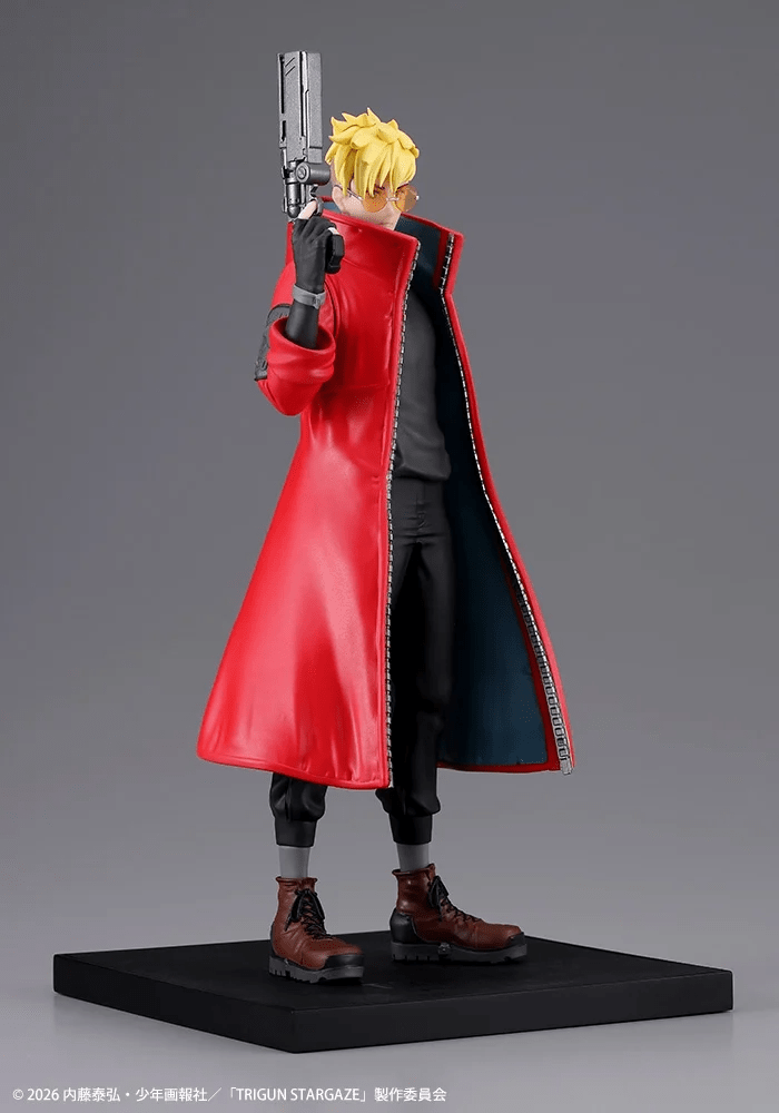 Kotobukiya (GP012) Trigun Stampede: Vash the Stampede Trigun Stampede Oshi Works 1/7 Pre-Painted PVC Statue - Image 6
