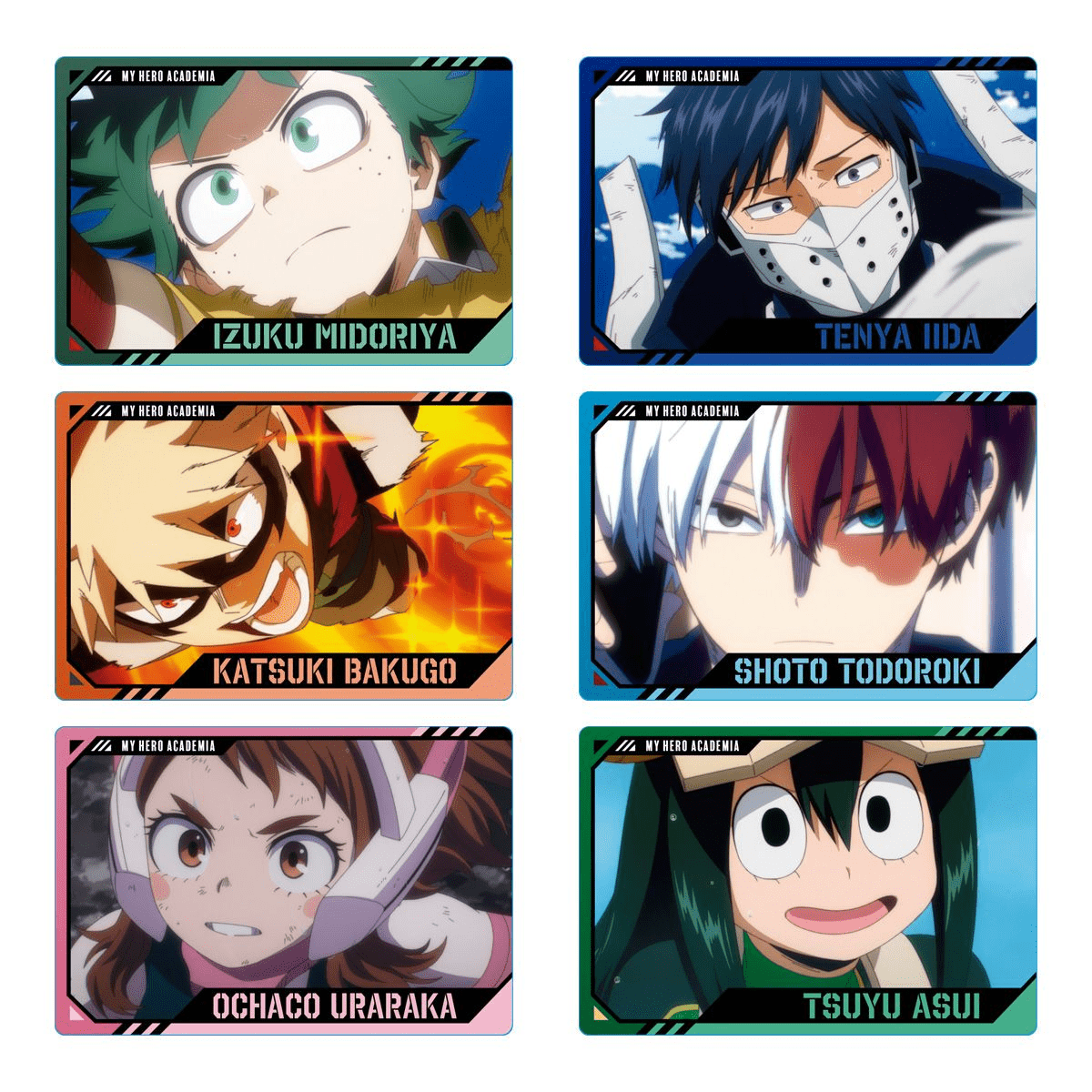 Bandai Candy Toy TV anime “My Hero Academia” Wafer 4 (25-276)