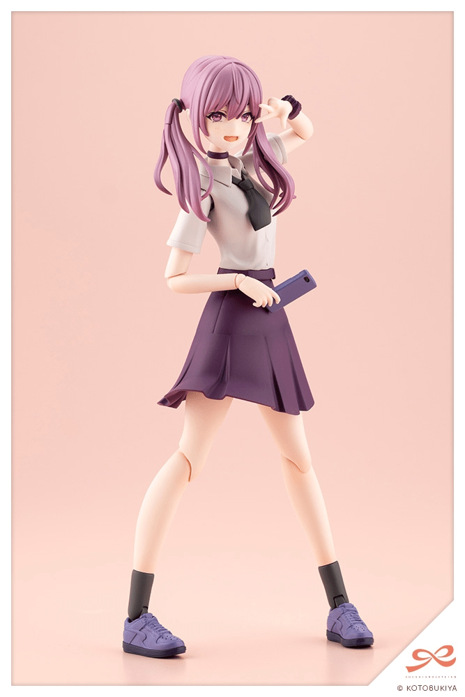 Kotobukiya (JK068) SOUSAISHOJOTEIEN LITTLE DEVIL TWIN TAILS 1/10 Plastic Model Kit - Image 6
