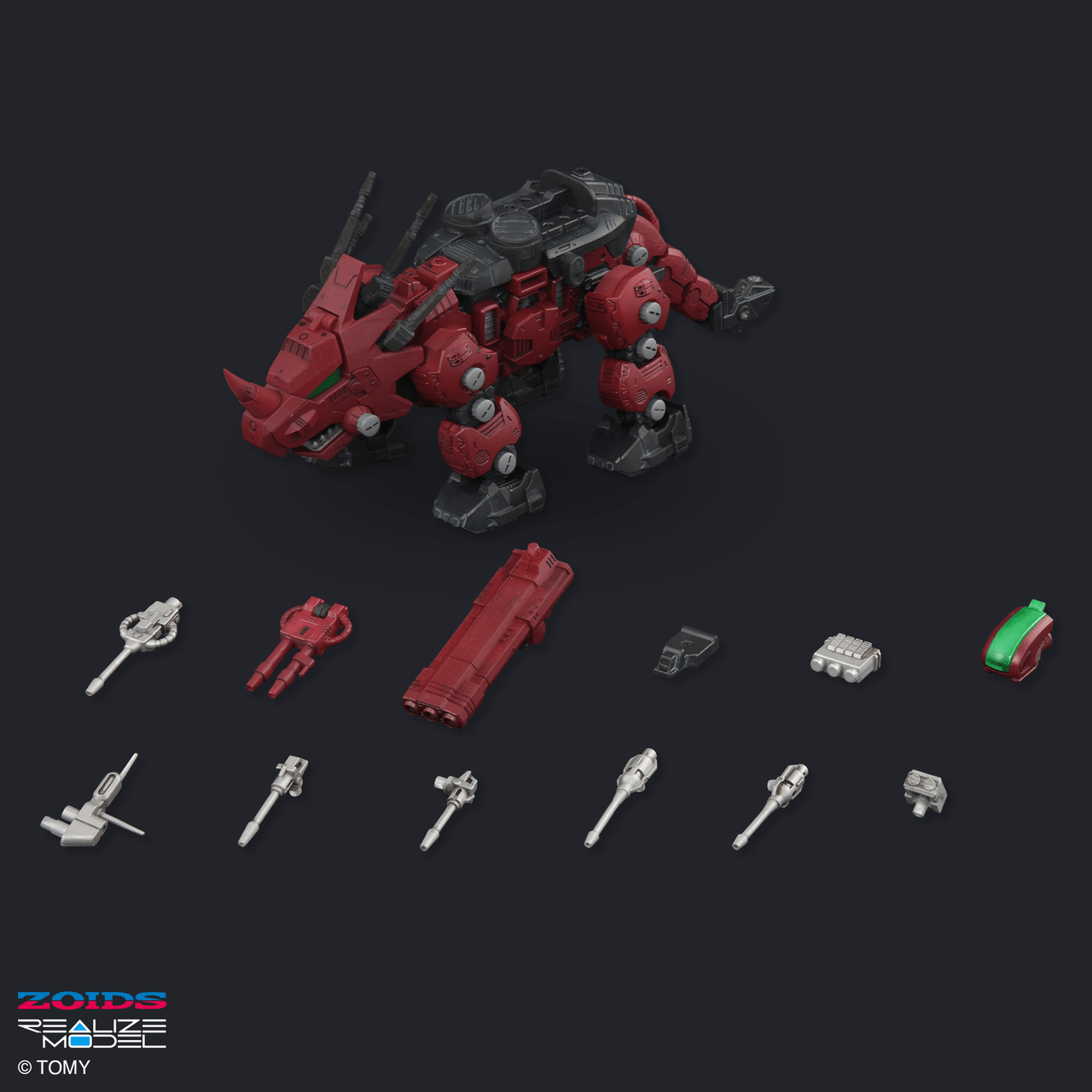 Takara Tomy RMZ-014 RED HORN - Image 12