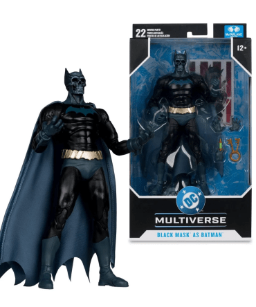 [Ready stock] McFarlane DC MULTIVERSE 7IN - BLACK MASK AS BATMAN (BATMAN MADHOUSE)