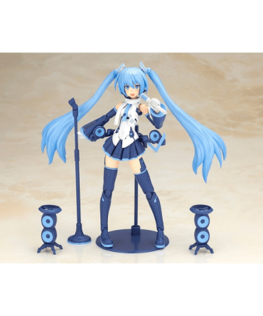 Kotobukiya (FG105) Frame Arms Girl - Frame Music Girl Snow Miku Another Color Ver. Non Scale Plastic Model Kit