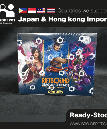[Ready stock] UVS GAMES - RIFTBOUND TCG: LEAGUE OF LEGENDS: ORIGINS BOOSTER (24CT DISPLAY) [Case]