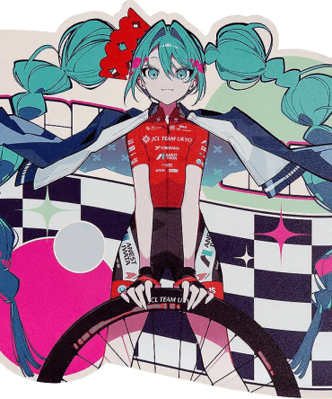 Good Smile Moment Hatsune Miku GT Project Hatsune Miku: Racing Ver. 2025 Sticker C