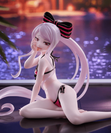 Taito Overlord Desktop Cute Figure  Shalltear ~Swimsuit ver.~