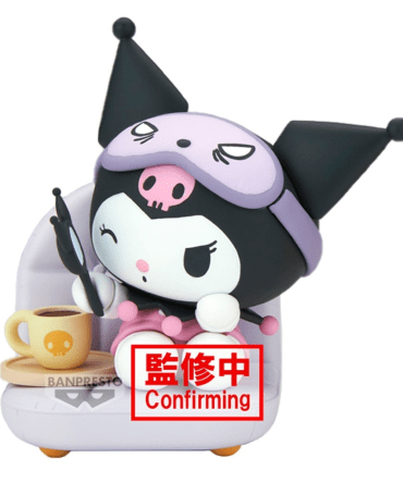 Banpresto SANRIO CHARACTERS NAKAYOSHI MEMORIES RELAXING TIME AT HOME～KUROMI & USAHANA～(A:KUROMI)
