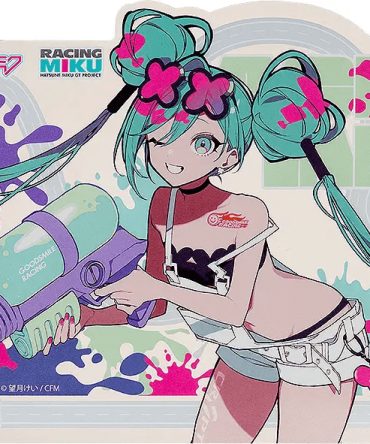 Good Smile Moment Hatsune Miku GT Project Hatsune Miku: Racing Ver. 2025 Sticker D