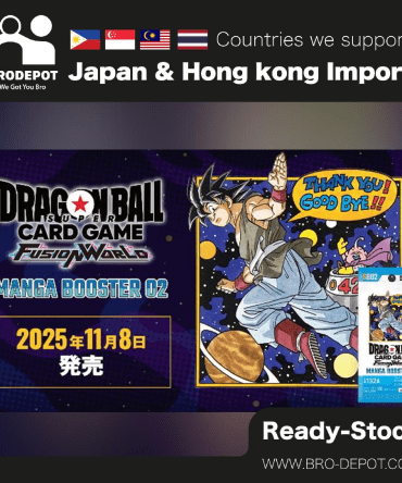 [Ready stock] Bandai Carddass DBSCG FW MANGA BOOSTER 02 [SB02] [JP] [Box]