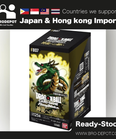 [Ready stock] Bandai Carddass Dragon Ball Super Card Game Fusion World WISH FOR SHENRON 【FB07】[Box]