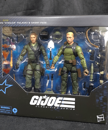[Ready Stock] HASBRO - G.I. Joe Classified Series #181, Ralph “Steeler” Pulaski & Short-Fuze