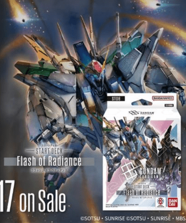 Bandai Carddass GUNDAM CARD GAME Starter Deck  Flash of Radiance[ST08]