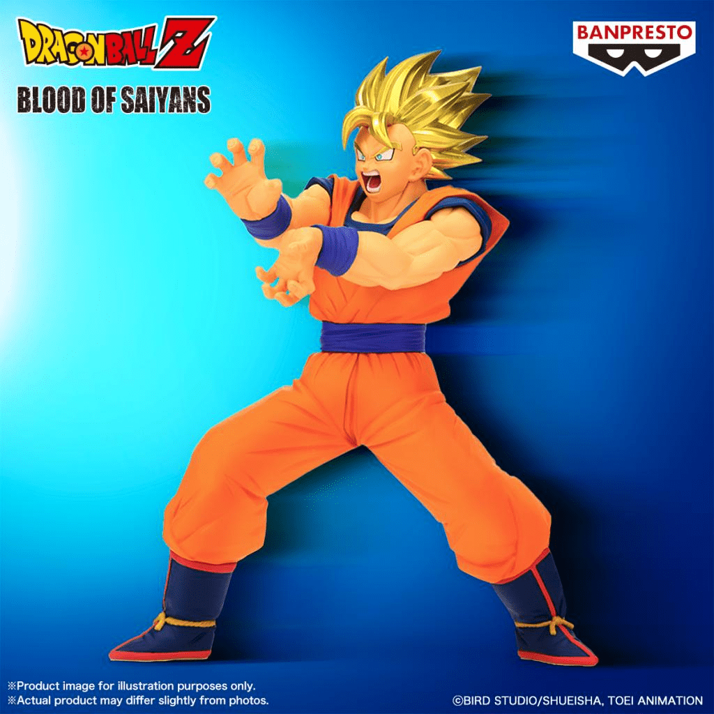 Banpresto DRAGON BALL Z BLOOD OF SAIYANS-SUPER SAIYAN SON GOKU-