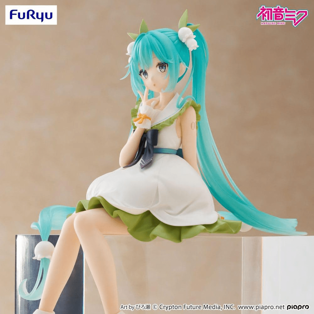Furyu Hatsune Miku Noodle Stopper Figure -Flower Fairy Lily of the Valley- - Image 4