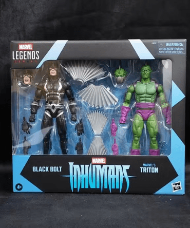 [Ready Stock] HASBRO - Marvel Legends Series Inhumans Black Bolt & Marvel’s Triton