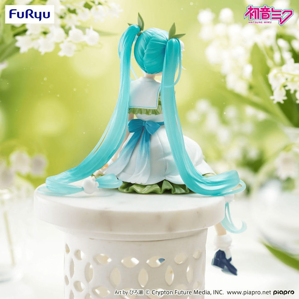Furyu Hatsune Miku Noodle Stopper Figure -Flower Fairy Lily of the Valley- - Image 2
