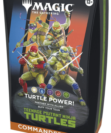 Wizards of the Coast MTG English version Mutant Turtles commander deck