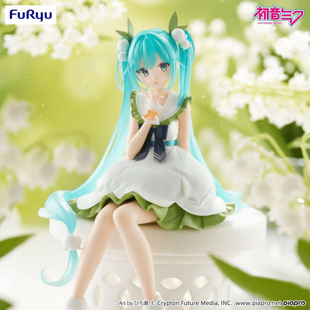 Furyu Hatsune Miku Noodle Stopper Figure -Flower Fairy Lily of the Valley-