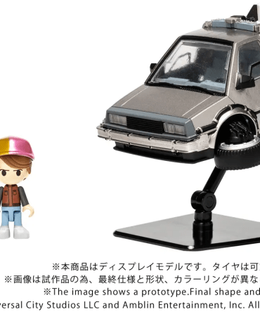 Takara Tomy QV-07 Q VILLAGE BACK TO THE FUTURE TIME MACHINE (Part2)
