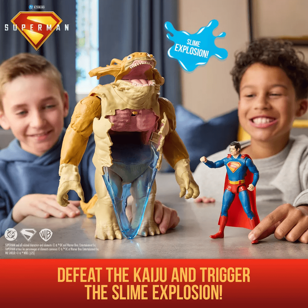 Spin Master DC Superman Movie Kaiju Slime Battle 6-Inch Playset