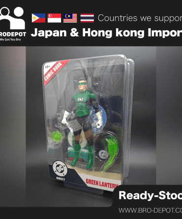 [Ready stock] McFarlane DC DIRECT 7IN FIGURE WITH COMIC WV11 GREEN LANTERNS 48 HAL JORDAN