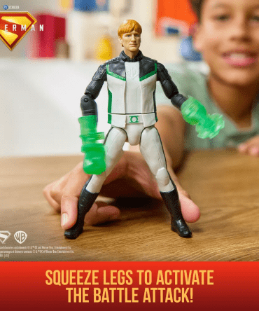 Spin Master DC Superman Epic Strike Green Lantern 6" Action Figure